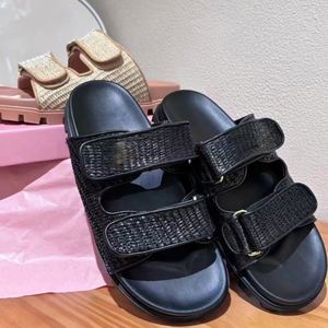 Sandalias de Mujer de Diseño Tejido de Alta Calidad, Sandalias Casuales de Moda, Sandalias Transpirables e Impermeables para Verano y Exteriores - Product Image 5