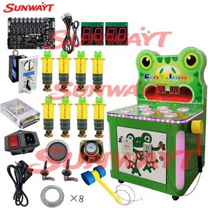 Máquina de Juego Arcade de Martillo y Rana que Funciona con Monedas para Niños, Kit de Bricolaje, Juego de Redención de Golpear al Topo con Martillo - Product Image 3