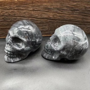 7cm Natural Stones Healing Gemstone <b>Crystal</b> Skulls Carving Crafts Amethyst <b>Crystal</b> Gifts Hallowmas - Product Image 6