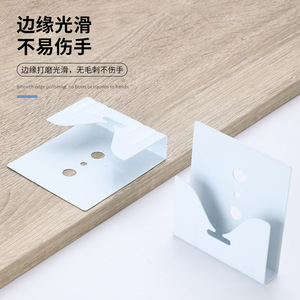 Bathroom Wall Mount Bracket 25 Mm Cold <b>Rolled</b> Steel Durable Minimalist Design For <b>Mirror</b> Glass Panel Fixing - Product Image 2