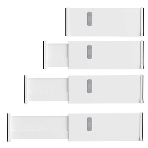 Wholesale Kitchen Drawer Organizers Adjustable Plastic Expandable Divider Drawer For Household
