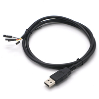 USB a RS485 SERIAL 1,8 M Ft232 Usb Rs485 Cable de extremo de alambre de 6 núcleos FT232R
