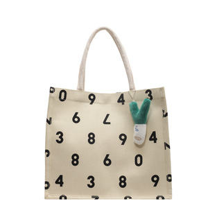 Sacs à main personnalisés en toile de coton biologique de qualité supérieure avec logo imprimé sur mesure, sacs en toile épaisse personnalisés - Product Image 1