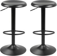 Moderne anpassbare Barhocker aus Edelstahl Verstellbare drehbare Höhe Counter Backless Design Kitchen Island Pub
