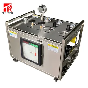 9000psi Draagbare Pneumatische Vloeistofdrukregelapparatuur Hydrostatische Testapparatuur Met Recorder