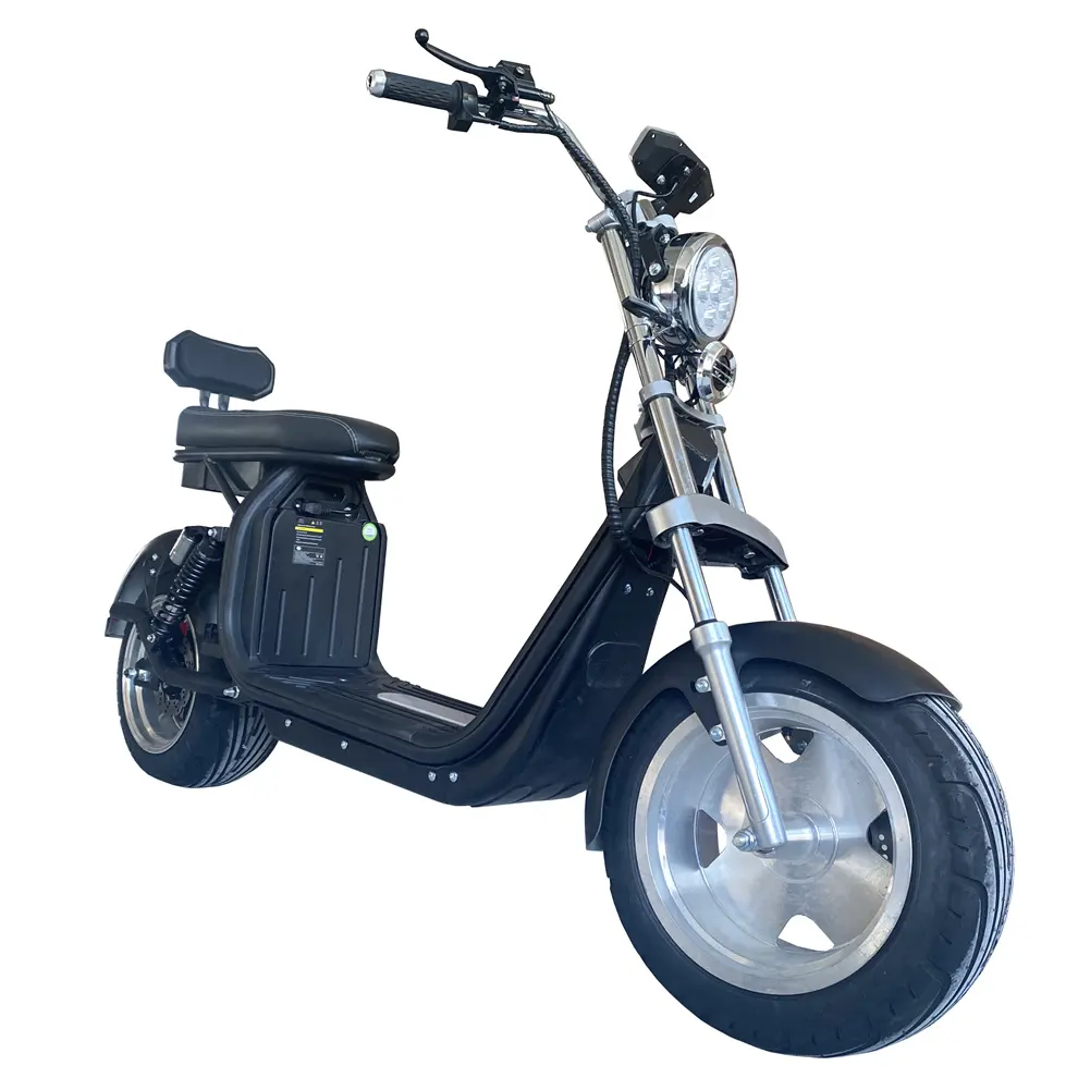 Nzita kick scooter 2000w citycoco, scooter elétrico 1500w para alugar bateria removível