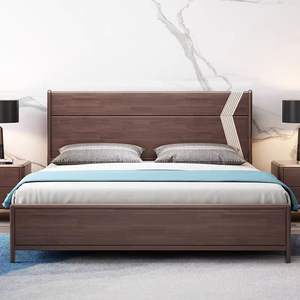 2024 Nieuwe Trend Verstelbare Slaapkamer Meubilair Modern <span class=keywords><strong>Platform</strong></span> Scandinavische Stijl Witte Koningin Hoog Hoofdeinde <span class=keywords><strong>Bed</strong></span> - Product Image 1