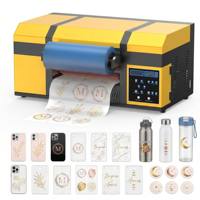 Imprimante UV DTF 2-en-1 A3 13 pouces tout-en-un pour impression UV, pelliculage à chaud et étiquettes autocollantes en cristal Colorsun