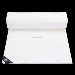 Bâche en PE enduite imperméable 200G, auvent de jardin blanc résistant à la pluie, <span class=keywords><strong>voile</strong></span> <span class=keywords><strong>d</strong></span>'<span class=keywords><strong>ombrage</strong></span> extérieur, anti-statique, anti-UV, tissée, pour voiture, animaux domestiques, chien, maison - Product Image 6
