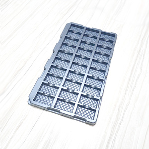 Bandejas de plástico antiestáticas de PVC PS PET listas para vender para componentes PCBA Bandejas ESD para almacenamiento antiestático - Product Image 4