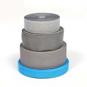 Ruban tissé personnalisé en couleur unie, ruban brodé pour vêtements - Product Image 3