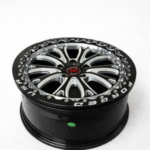 Jantes Beadlock forgées haute durabilité 5x115 5x120 <span class=keywords><strong>17</strong></span>/18/19/20 pouces pour tout-terrain, compatibles Buick Envision Envista <span class=keywords><strong>Encore</strong></span> GX LaCrosse - Product Image 4