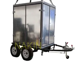 Mobile Type With Trailer And Steel Cover Transformer Oil Centrifuging Machine Transformer Oil Filter Transformer Oil Filtration