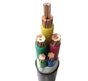 YJV32 kabel tegangan sedang, 3 inti 70mm 100m 150mm 185mm CU/XLPE/PVC/SWA kabel daya