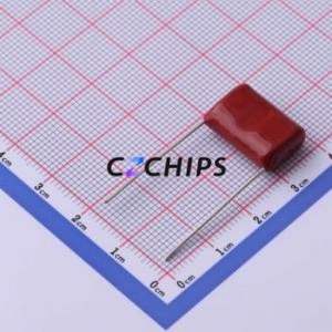 ตัวเก็บประจุฟิล์มโพลีโพรพิลีน (CBB) รุ่น PS682J3C1506 แบบมีรูทะลุ (THT), ระยะขา P=15 มม. ความจุ 6.8nF ความคลาดเคลื่อน 5% แรงดัน 1.6kV - Product Image 2