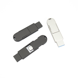 闪存u盘金属<span class=keywords><strong>2</strong></span>合1，带定制徽标类型-c Pendrive 64gb闪存256gb - Product Image 3