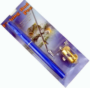 Telescopic Mini <strong>Pen</strong> Shape Portable Pocket Aluminum Alloy <strong>Fish</strong> Spinning <strong>Rod</strong> Pole With Reel - Product Image 4
