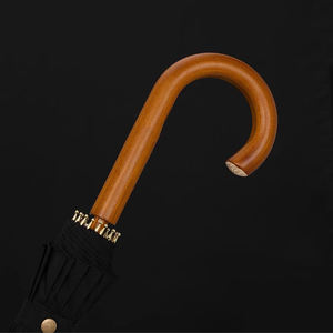 <span class=keywords><strong>Parapluie</strong></span> rétro à long manche en bois, extra large, pour <span class=keywords><strong>homme</strong></span> et femme, 16 baleines, épaissi, renforcé, coupe-vent, double usage, soleil et pluie - Product Image 4