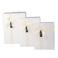 Boîte cadeau rectangulaire en carton motif crocodile 4C ruban de nœud croisé stéréo pour décorations de main de mariage portefeuilles de bougies