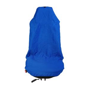 Housses de siège de voiture <span class=keywords><strong>avant</strong></span> automatique personnalisées de haute qualité universelles pour Nissan Kia BYD Logo en polyester bleu rouge un sac de Protection inclus - Product Image 1