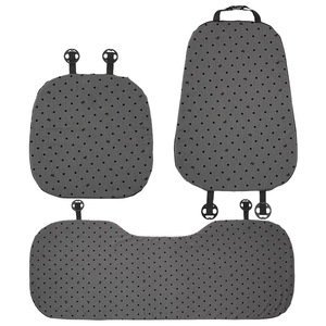Coussin de siège de voiture à pois avec nœud, en tissu maillé, doux, universel, tapis rafraîchissant d'été pour une utilisation quatre saisons - Product Image 5