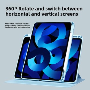 Étui de protection en acrylique pour <span class=keywords><strong>iPad</strong></span> 10/11/12.9 Generation Pro11, compatible avec <span class=keywords><strong>iPad</strong></span> <span class=keywords><strong>Air</strong></span> 10.2 pouces 4e <span class=keywords><strong>et</strong></span> 5e génération, avec protection intégrale des bords - Product Image 2