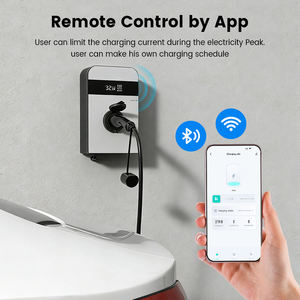 Borne de recharge murale AC pour véhicules électriques, type 2, pour marché européen, avec options type 1 SAE J1772 et <span class=keywords><strong>Tesla</strong></span> - Product Image 4