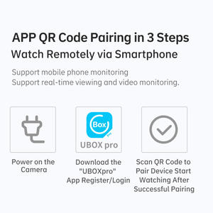 Cámara WiFi 4G Clásica de Plástico para Mascotas, con Seguimiento, Gran Angular, Visión Nocturna, Detección de Movimiento, Robot de Seguridad para el Hogar - Product Image 6