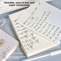 Nouveau Original mignon Animal A6 bloc-notes rabattable reliure thermique haute valeur épaissie en cuir couverture rigide spécial étudiant dessin animé