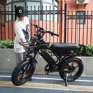 Vélo électrique VOMO Fat E-Bike X90 NL Warehouse, roues 20x4.0, moteur 250w, batterie 48v 15ah, vélo de montagne, vélo électrique pas cher, tout-terrain - Product Image 2