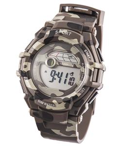 Reloj de pulsera Digital de camuflaje para niños y niñas, cronógrafo deportivo a la moda en línea para exteriores - Product Image 1