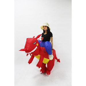 Femmes Hommes Enfants Funny Animal Gonflable Costume Halloween Christmas Carnival Party Ride on Costumes - Product Image 1