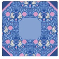 Alas Meja Kulit Motif Kotak-kotak Modern Mewah Ukuran 31.5x31.5 Inci - Alas Meja Portabel Anti Selip Peredam Suara untuk Permainan Amerika