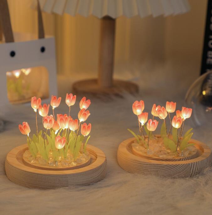 Tulipanes rosados