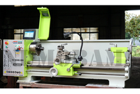 Tour à métaux horizontal robuste Numobams NU380ES, portée de coupe 380 mm, entre-entre-bascules 1000 mm, moteur 1,5 kW, broche MT3, 220 V, manuel