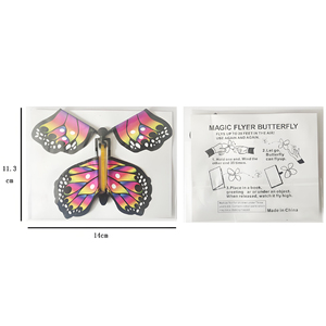 Accessoires magiques amusants pour papillons 3D volants à faire soi-même, papillons pliables, tours de magie, jouets anti-stress - Product Image 6