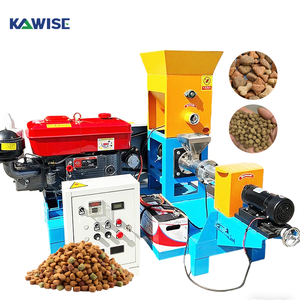 Machine extrudeuse d'aliments pour animaux de compagnie au diesel pour chiens, chats, poissons flottants, équipement de traitement des aliments pour animaux de ferme avec moteur puissant - Product Image 1