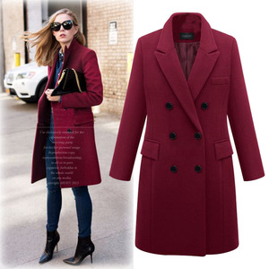 Ultimi Modelli di <span class=keywords><strong>Trench</strong></span> da <span class=keywords><strong>Donna</strong></span>, Cappotti Eleganti da Ufficio, Cappotto Lungo Invernale e Autunnale per Donne - Product Image 2