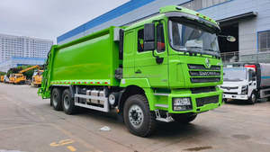 Camión Compactador de Basura Shacman F3000 6x4 de Servicio Pesado para Exportación, Camión Recolector de Residuos con Carga Trasera para Saneamiento Ambiental Urbano - Product Image 2