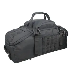 Özelleştirilmiş büyük kapasiteli modüler bölmesi Duffel spor çanta taktik depolama bagaj sırt çantası