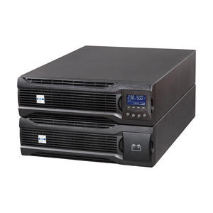 이튼 하이 퀄리티 DXRT6Ki DX RT 랙마운트 <span class=keywords><strong>UPS</strong></span> 2U <span class=keywords><strong>6kVA</strong></span> 6000VA 6000kW 서버 랙 타워 컨버터블용 3U 192V 7Ah EBM