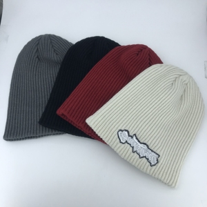 Yukaihe Custom <strong>Winter</strong> Cuffed Knitted Hats Embroidery Beanies Solid Color Unisex Warm <strong>Caps</strong> - Product Image 3