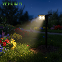 Lumières de décoration de jardin d'arrière-cour certifiées CE Décoration Spots solaires Spot extérieur Led Lights pour passerelle cour jardin allée