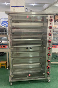 Forno girarrosto di pollo commerciale 3 rotante il <span class=keywords><strong>Brasa</strong></span> per una deliziosa cottura del pollo - Product Image 4