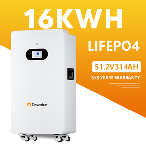 Batterie murale EU en stock 200Ah 300Ah 314Ah 15kWh 16kWh 20kWh Système d'énergie solaire 5kW 8kW 10kW 48V Batterie lithium-ion LiFePO4 - Product Image 1