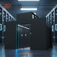 Kabinet Server Baja Penahan Panas Dingin yang Dapat Disesuaikan, Rak Pusat Data Modular Prefabrikasi
