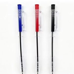 Back to School <b>Ballpoint</b> <b>Pen</b> Bulk Quick Dry Ink Student Stationery Lightweight Multi Color <b>Pen</b> Wholesale Simple Design Cheap - Product Image 1