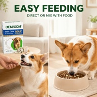 Complément alimentaire pour chiens et chats, comprimés de glucosamine et de chondroïtine, haute teneur en nutriments, pour le soutien des hanches et des articulations, amélioration de la mobilité