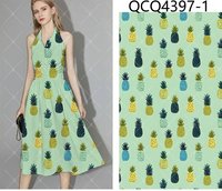 Yuhua populaire fruitkatoenen stof met aangepaste print