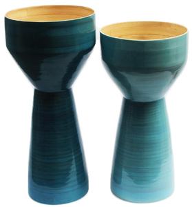 Decoraciones de laca de bambú Jarrón de bambú ecológico Artesanía de bambú hecha a mano - Product Image 1